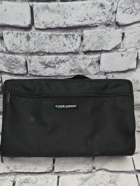 Vintage Case Logic 30 Cassette Tape Storage Cube Type Carry Case With Handle